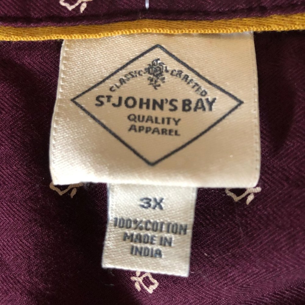⛔️SOLD OUT⛔️ SJB Burgundy Boho Button-Down Shirt - Picture 13 of 15
